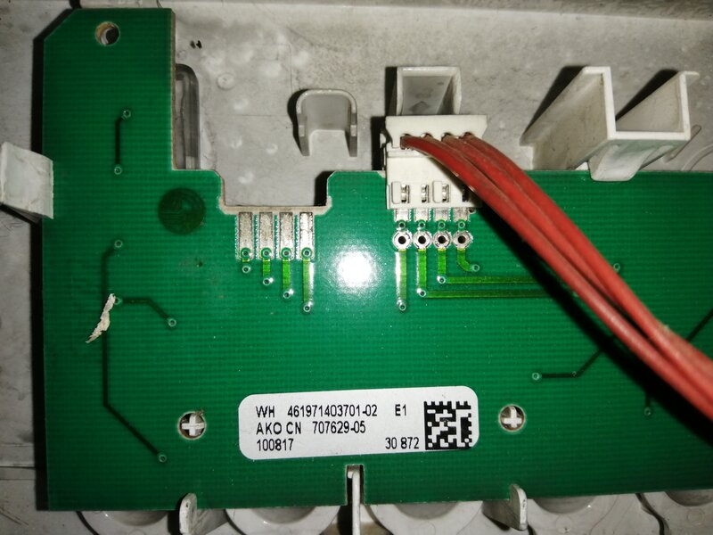 Whirlpool 6-th sense - cuva si instalatie electrica/electronica